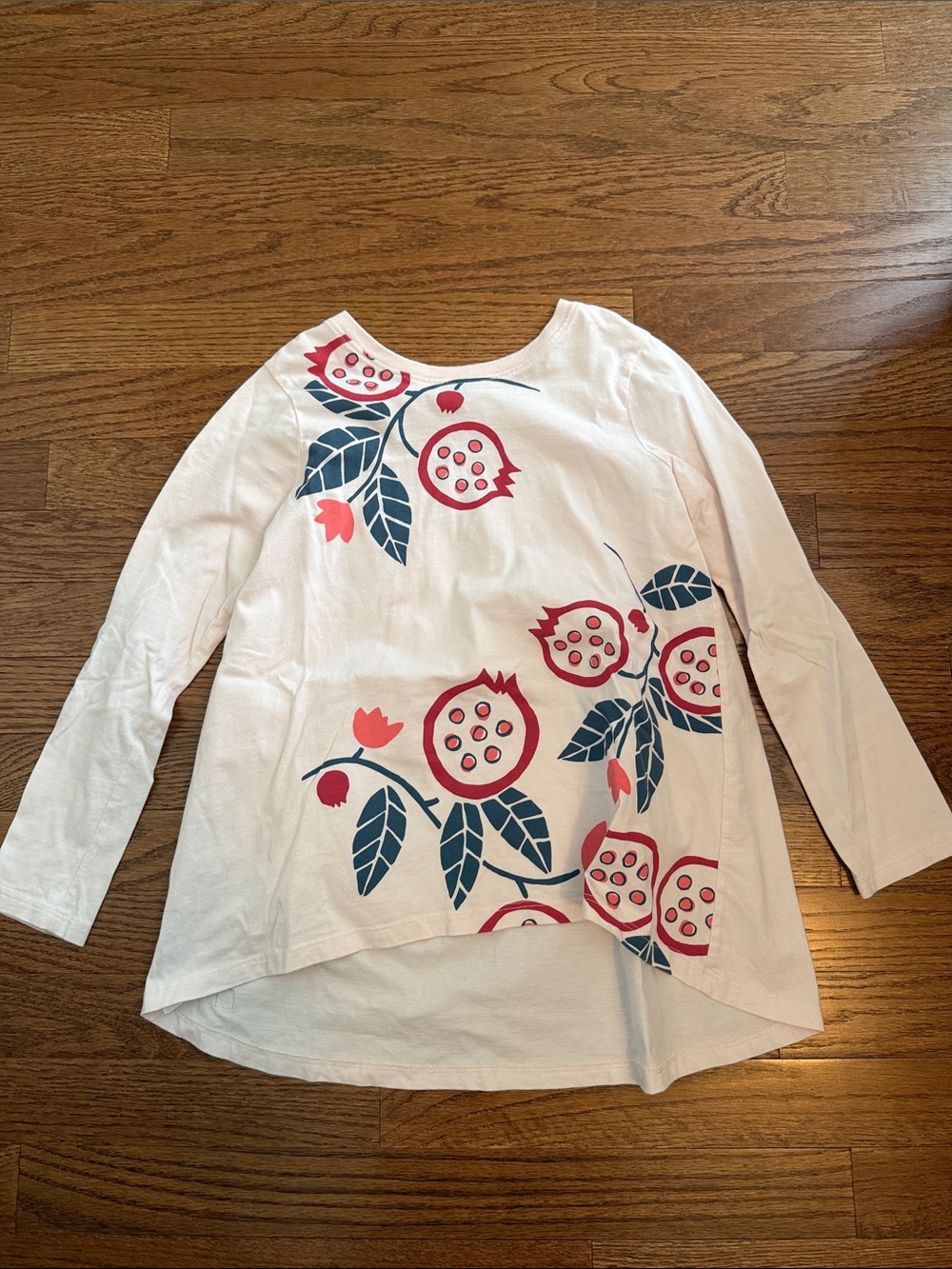 Girls' Long-Sleeve Top with Print